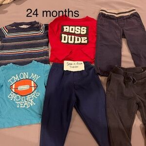 6, 24 month clothing items